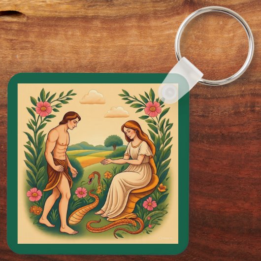 "Whispers Of Eden" キーホルダー (裏面)