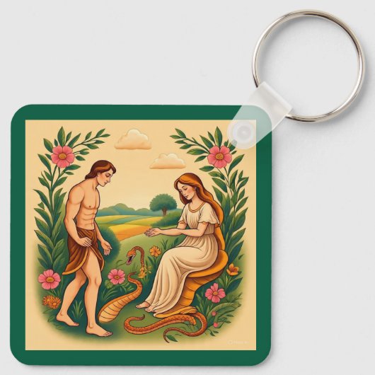 "Whispers Of Eden" キーホルダー (裏面)