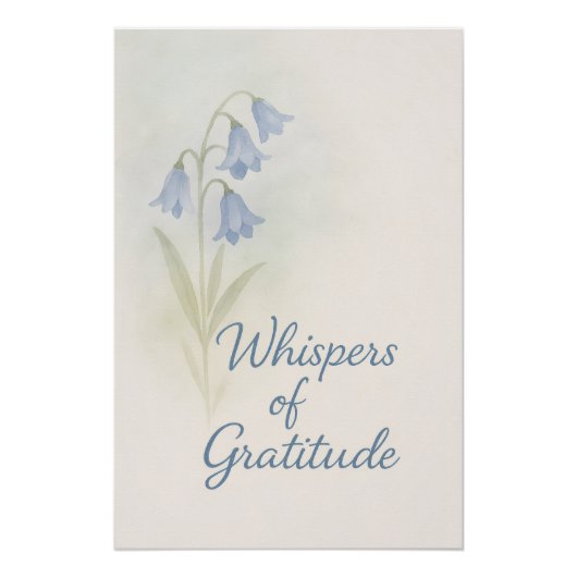 Whispers of Gratitude — Poster ポスター (正面)