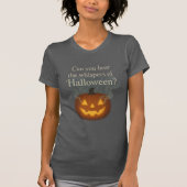 Whispers of Halloween Glowing Pumpkin Art Tシャツ (正面)