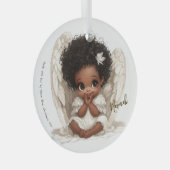 Whispers of Heaven: Angelic Innocence in Lace ガラスオーナメント (正面右)