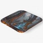 Whispers of Magic Beneath the Moon ペーパープレート (傾斜あり)