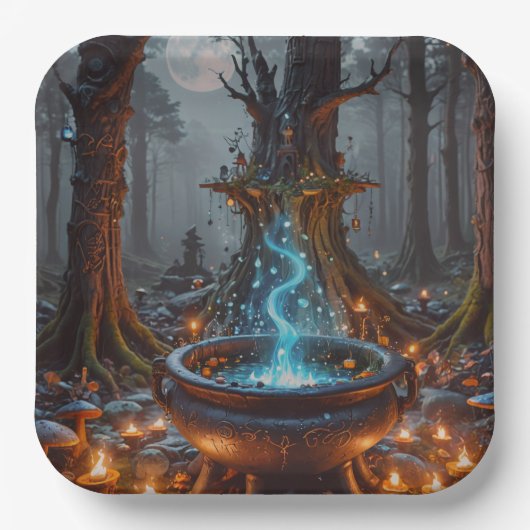 Whispers of Magic Beneath the Moon ペーパープレート (正面)