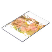 Whispers of Magic: Two Fairy Friends in a Garden ノートブック (左側)