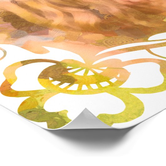 Whispers of Magic: Two Fairy Friends in a Garden ポスター (角)