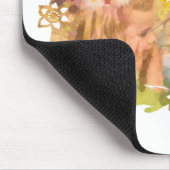 Whispers of Magic: Two Fairy Friends in a Garden マウスパッド (コーナー)