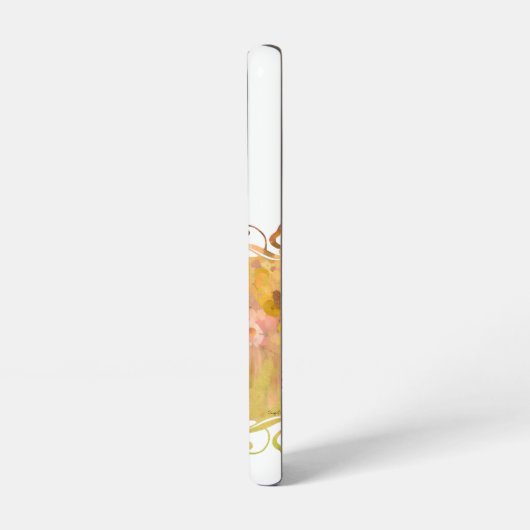 Whispers of Magic: Two Fairy Friends in a Garden Samsung Galaxyケース (左側面)