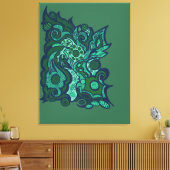 Whispers of Nature キャンバスプリント (インサイチュ (リビング))