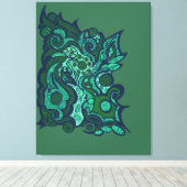 Whispers of Nature キャンバスプリント (インサイチュ (ウッドフロア))