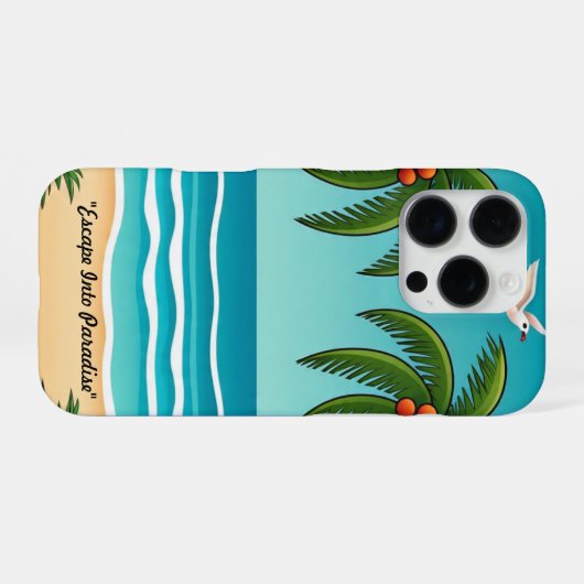 "Whispers Of Paradise" iPhoneケース (裏面横)