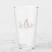 Whispers of Paris Petals Over the Eiffel A Butterf タンブラーグラス (裏面)