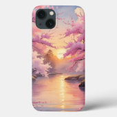 Whispers of Sakura at Sunset Case-Mate iPhoneケース (裏面)