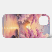 Whispers of Sakura at Sunset Case-Mate iPhoneケース (裏面 (横))