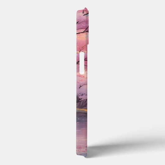Whispers of Sakura at Sunset Case-Mate iPhoneケース (裏面 / 右)