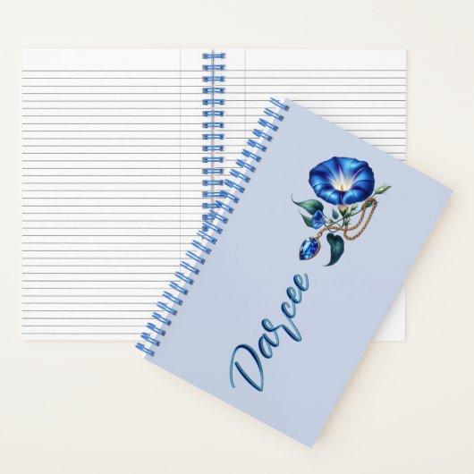 Whispers of Sapphire Dawn Keepsake ノートブック (内側)