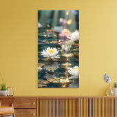 Whispers of Serenity キャンバスプリント (インサイチュ (リビング))