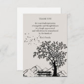 Whispers of Solitude サンキューカード (正面/裏面)