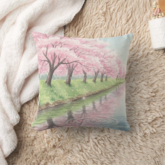 Whispers of Spring クッション (ブランケット)