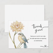 Whispers of Spring サンキューカード (正面/裏面)