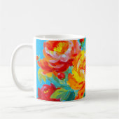 Whispers of Spring – Iris Bloom II Mug コーヒーマグカップ (左)