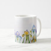 Whispers of Spring – Iris Bloom Mug コーヒーマグカップ (正面右)