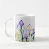 Whispers of Spring – Iris Bloom Mug コーヒーマグカップ (左)