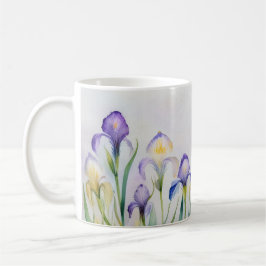 Whispers of Spring – Iris Bloom Mug コーヒーマグカップ