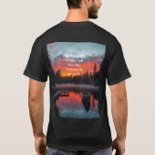 "Whispers of the Dawn" Tシャツ (裏面)