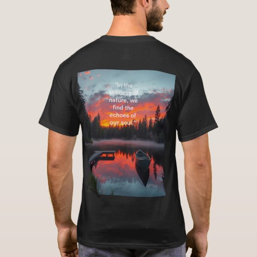 "Whispers of the Dawn" Tシャツ (裏面)
