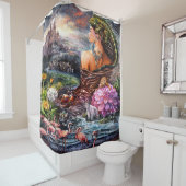 Whispers of the Enchanted Wild シャワーカーテン (インサイチュ)