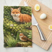 Whispers of the Forest キッチンタオル (四つ折り)