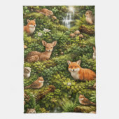 Whispers of the Forest キッチンタオル (縦)