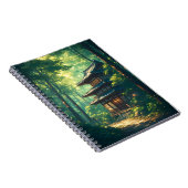 Whispers of the Forest: A Hidden Japanese Retreat ノートブック (右側)