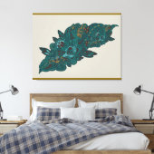 whispers of the Lily キャンバスプリント (インサイチュ (寝室))