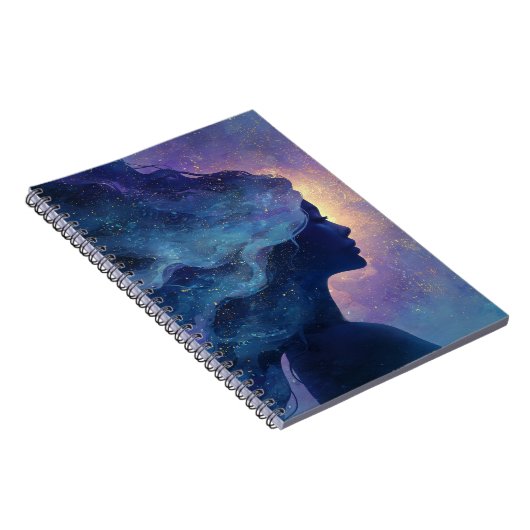 Whispers of the Moon – Goddess Journal ノートブック (右側)