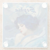 Whispers of the Ocean Goddess ガラスコースター (裏面)