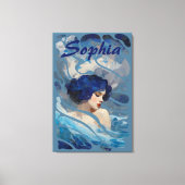 Whispers of the Ocean Goddess キャンバスプリント (正面)