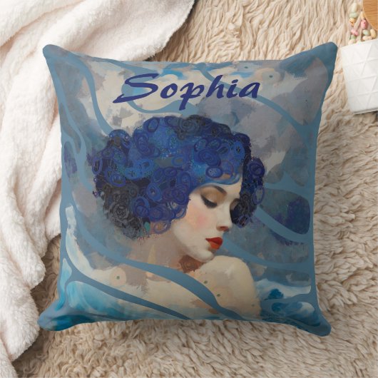 Whispers of the Ocean Goddess クッション (ブランケット)