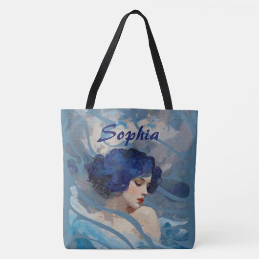 Whispers of the Ocean Goddess トートバッグ (正面)