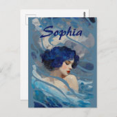 Whispers of the Ocean Goddess ポストカード (正面/裏面)