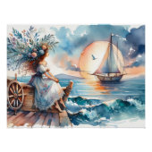 Whispers of the Sea at Sunset ポスター (正面)