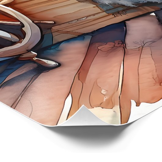 Whispers of the Sea at Sunset ポスター (コーナー)