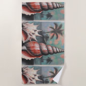 Whispers Of The Shore ビーチタオル (正面)