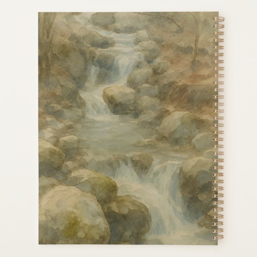 Whispers of the Stream プランナー手帳 (裏面)