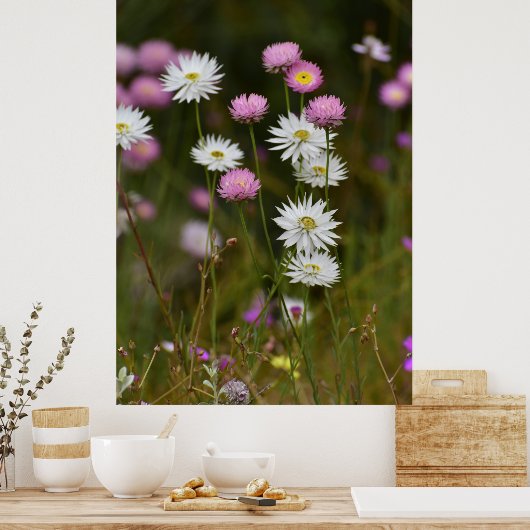 Whispers of Wildflowers ポスター (キッチン)