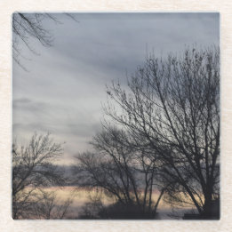 Whispers of Winter ガラスコースター