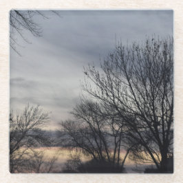 Whispers of Winter ガラスコースター