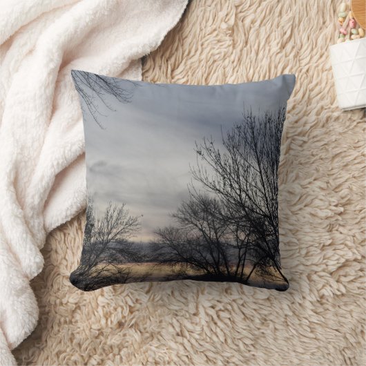 Whispers of Winter クッション (ブランケット)