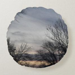 Whispers of Winter ラウンドクッション