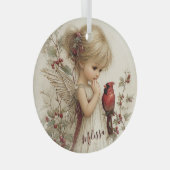 Whispers of Winter Grace ガラスオーナメント (正面右)